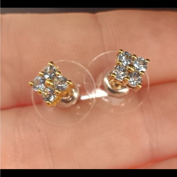 Aquamarine Earrings - Picture 2 of 4